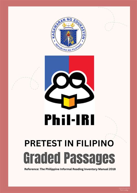 phil-iri for secondary filipino|Phil.